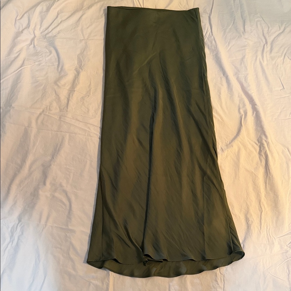 Z Supply Olive Maxi Skirt
